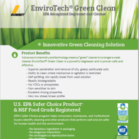 EnviroTech Cleaner Brochure